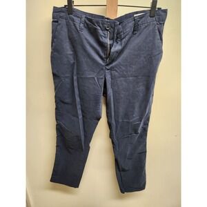 GAP Girlfriend Chino Pants‎ Women's Size 10 Casual Cropped Blue